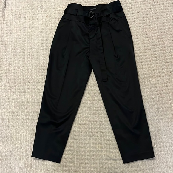 Mexx Black Cropped Dress Pants Size 32 - Picture 1 of 9